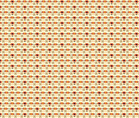 Navajo Hearts - Cream fabric by joyfulroots on Spoonflower - custom fabric