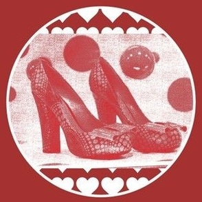 for the Love of LV (shoes) Red