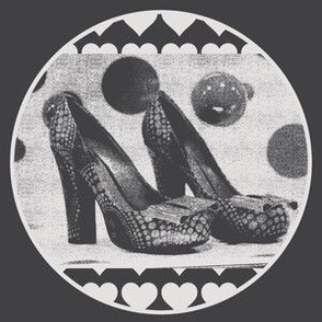 for the Love of LV (shoes) Grey