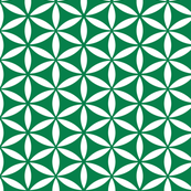 Flower of Life - Emerald