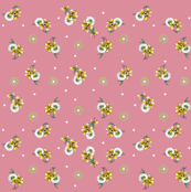 Pink Daisy Bow