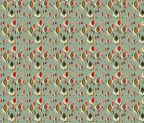 Atomic Raindrops fabric by fenderskirt on Spoonflower - custom fabric