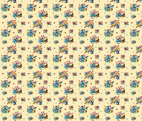 Kitschen fabric by fenderskirt on Spoonflower - custom fabric