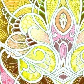 Sugar and Spice and Lemon Ice (delicate feminine abstract)