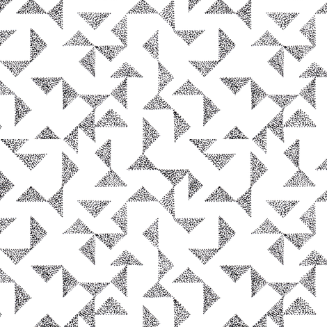 dotty_triangles_2 fabric by brokkoletti on Spoonflower - custom fabric