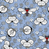 Blue_Bees_and_Flowers