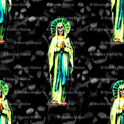 Praying Santa Muerte