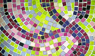 Mosaic Purple Tiles