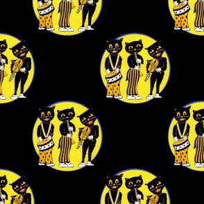 Vintage Halloween Cats