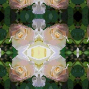 Cartoon Rose Blossom-Pink Hue