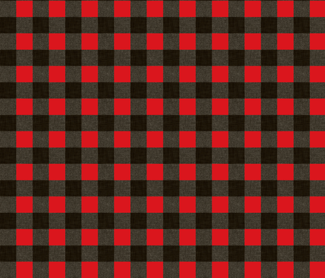 sportsmans_gingham fabric by holli_zollinger on Spoonflower - custom fabric