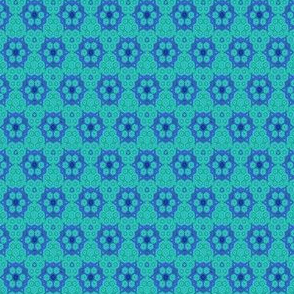 Lagoon Digital Floral © Gingezel™ 2013