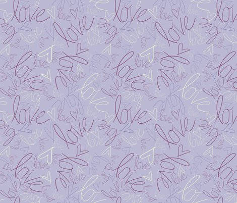 Love is in the Air! fabric by juliapaigedesigns on Spoonflower - custom fabric