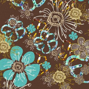 Speckled blooms
