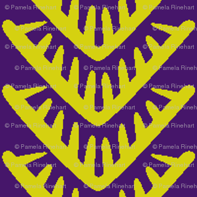 Diamond Scales green-purple