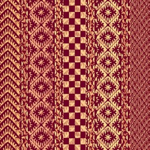 african_stripes-red