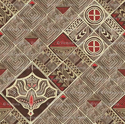Granada (hand drawing, african version)