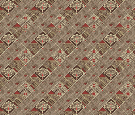 Granada (hand drawing, african version) fabric by kirpa on Spoonflower - custom fabric