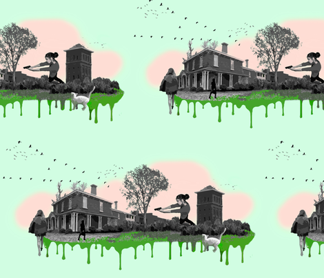 Murder nightmare fabric by fantazya on Spoonflower - custom fabric