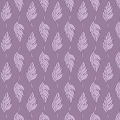 Feathered Plume - Purple
