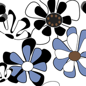 blue flower ocean