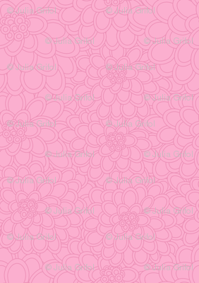 flowered tree in pink.coordinate