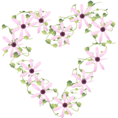 floral heart 