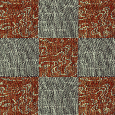 Red_wave_and_Crisscross fabric by materialsgirl on Spoonflower - custom fabric