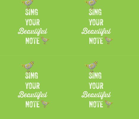 Birdgreenfabric
