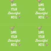 Birdgreenfabric