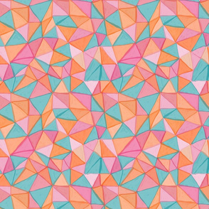 painted triangles