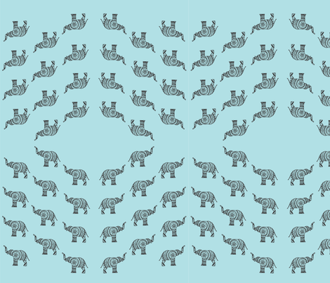 elephantFABRIC fabric by artthatmoves on Spoonflower - custom fabric