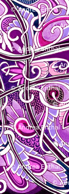 Purple Gothic (horizontal stripes)