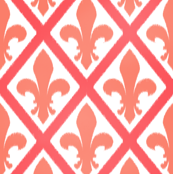 peach fleur lattice