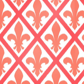 peach fleur lattice