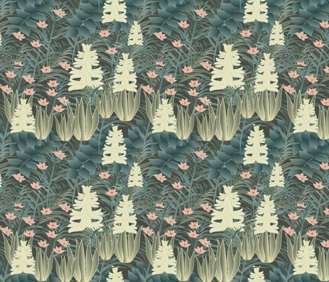 jungle 3 fabric by kociara on Spoonflower - custom fabric
