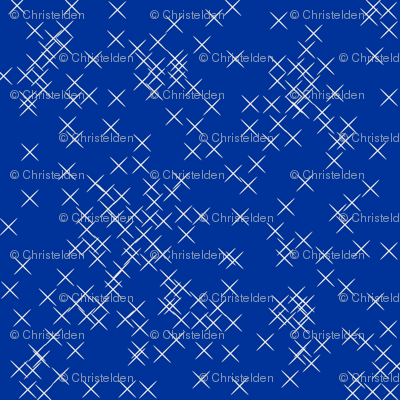 Navy Twinkle Abstract