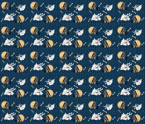 Zero fabric by makersway on Spoonflower - custom fabric