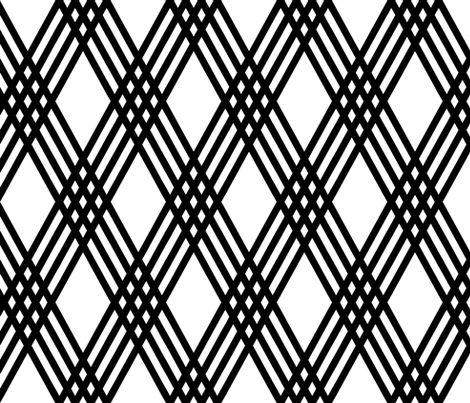 Diamond Plaid fabric by pond_ripple on Spoonflower - custom fabric