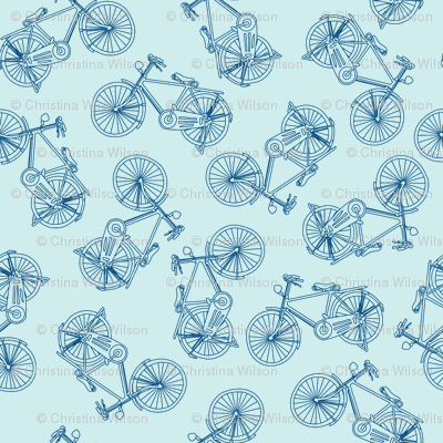 Bikes Blue