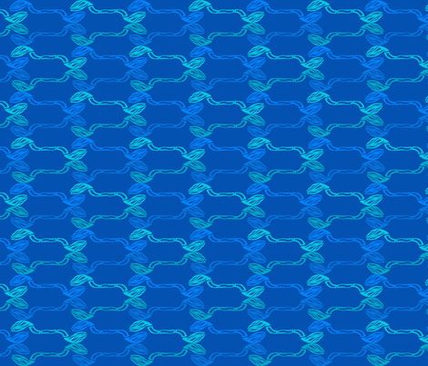 bamboo blues fabric by clarissa_marie on Spoonflower - custom fabric