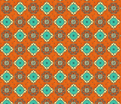 African Weave fabric by kerryn on Spoonflower - custom fabric