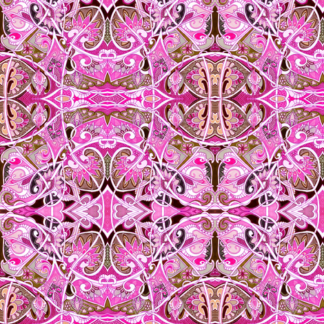 Kising by the Lake fabric by edsel2084 on Spoonflower - custom fabric