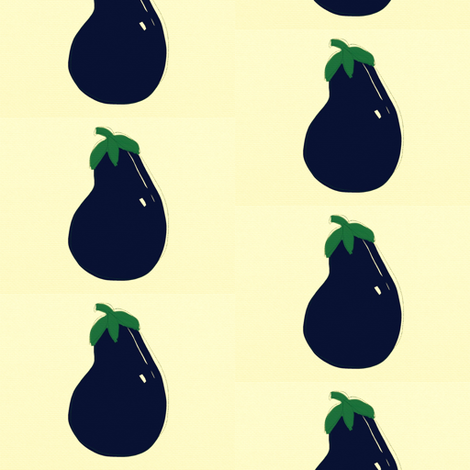 Eggplant fabric by dejachic on Spoonflower - custom fabric