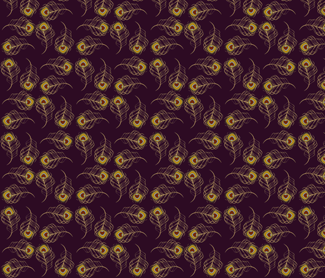 Peacock multi purple