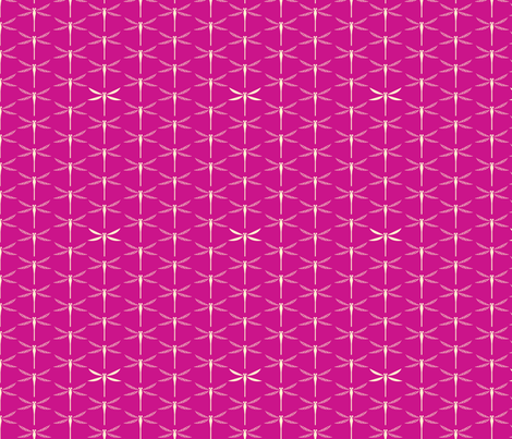 Koi Dragonflies - Magenta