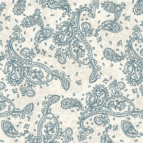 Paisley Migration_Indigo