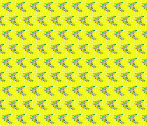 yellow_daisies fabric by mybohohome on Spoonflower - custom fabric
