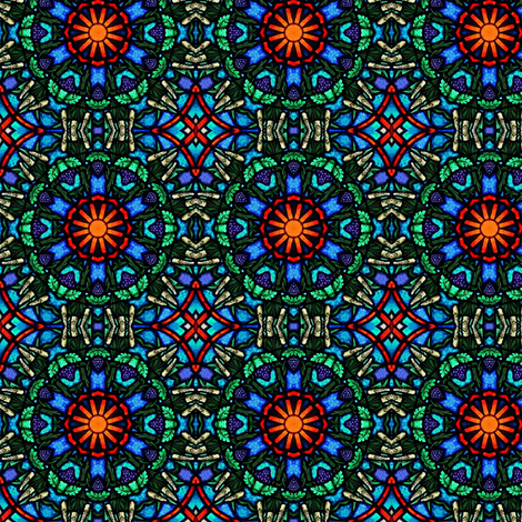 Eucharist Rising (Large) fabric by stitchinspiration on Spoonflower - custom fabric