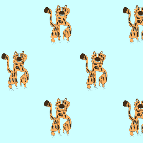 Charlotte's Cheetah Print fabric by alida_lee_designs on Spoonflower - custom fabric
